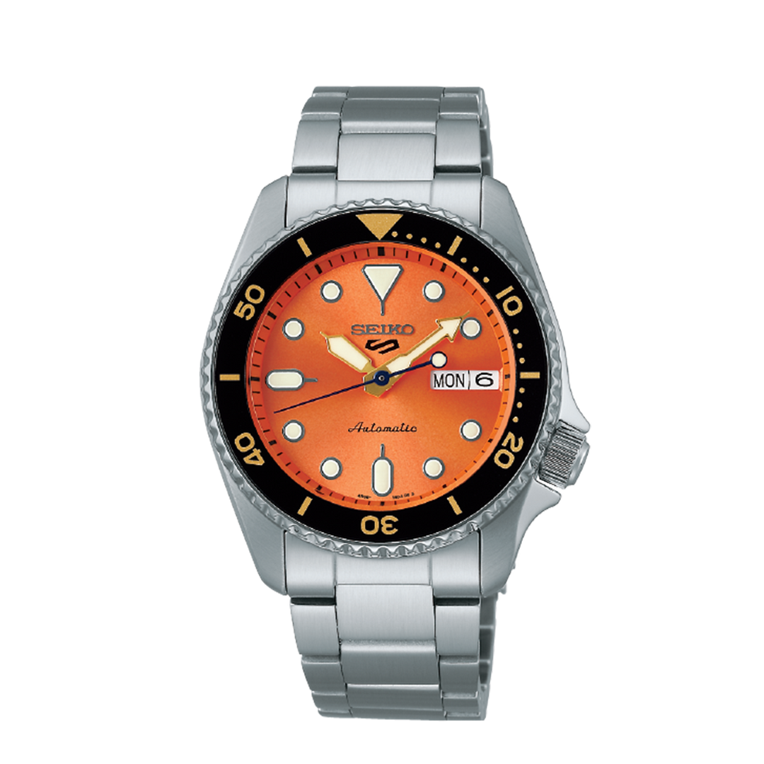 Seiko 5 Sports SKX Midi Orange - SRPK35K1