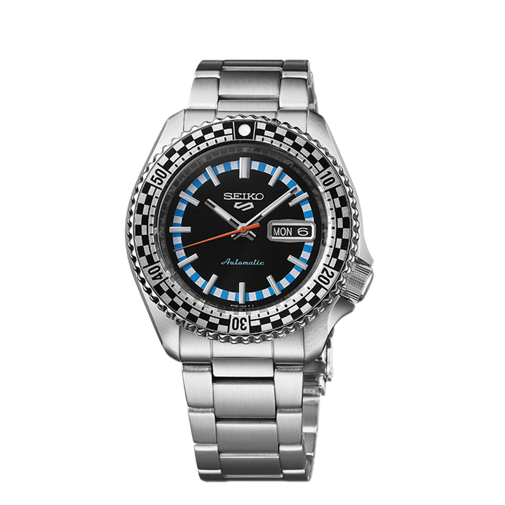 Seiko 5 Sports Black & White ‘Checker Flag’ Special Edition - SRPK67K1