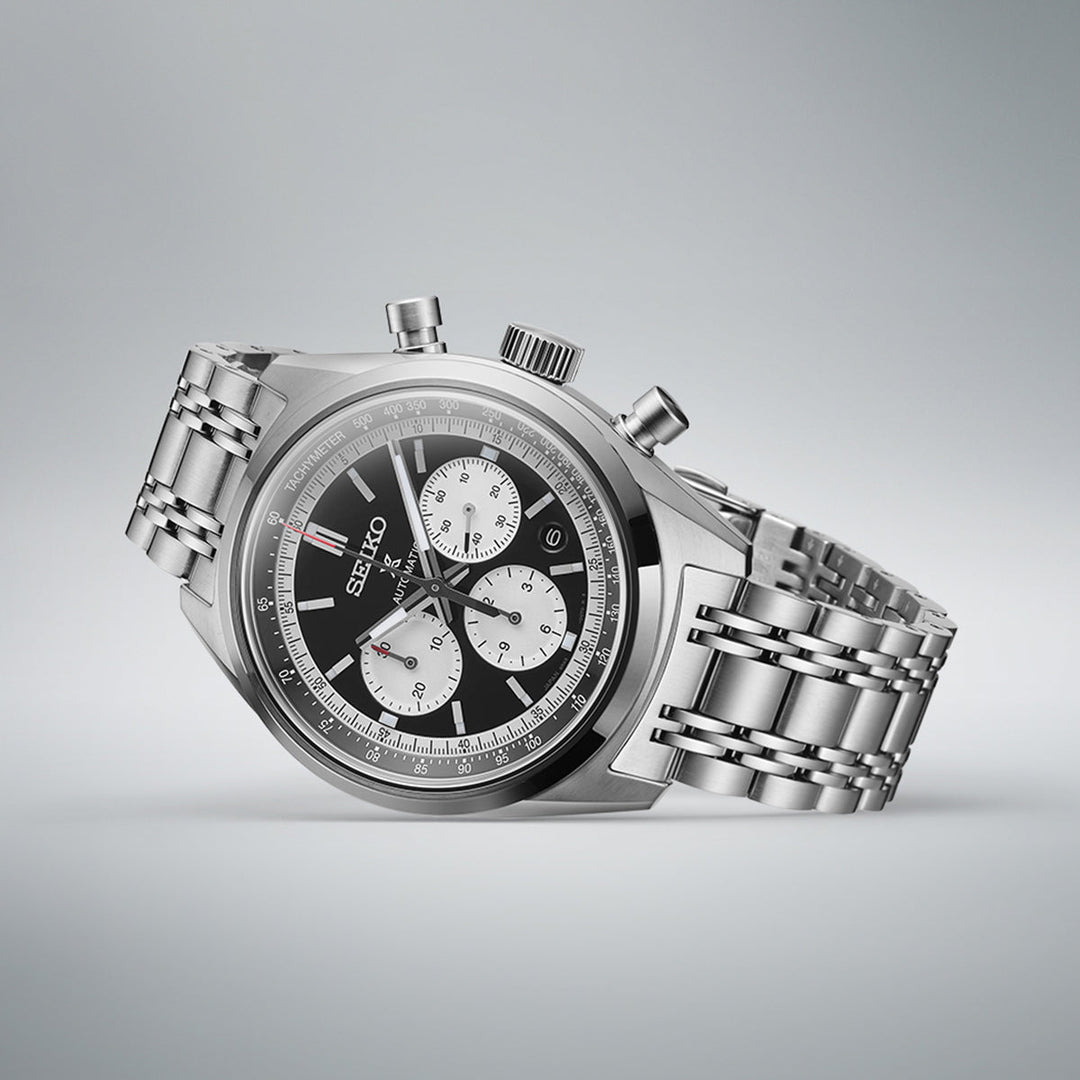 Seiko Prospex Speedtimer ‘Glossy Black’ 1972 Mechanical Chronograph - SRQ053J1