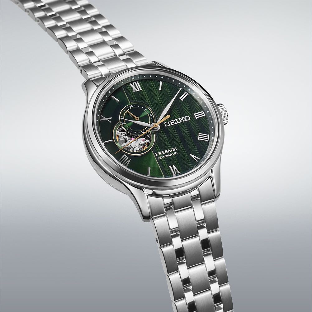 Seiko Presage ‘Japanese Zen Gardens’ in Fern green - SSA463J1