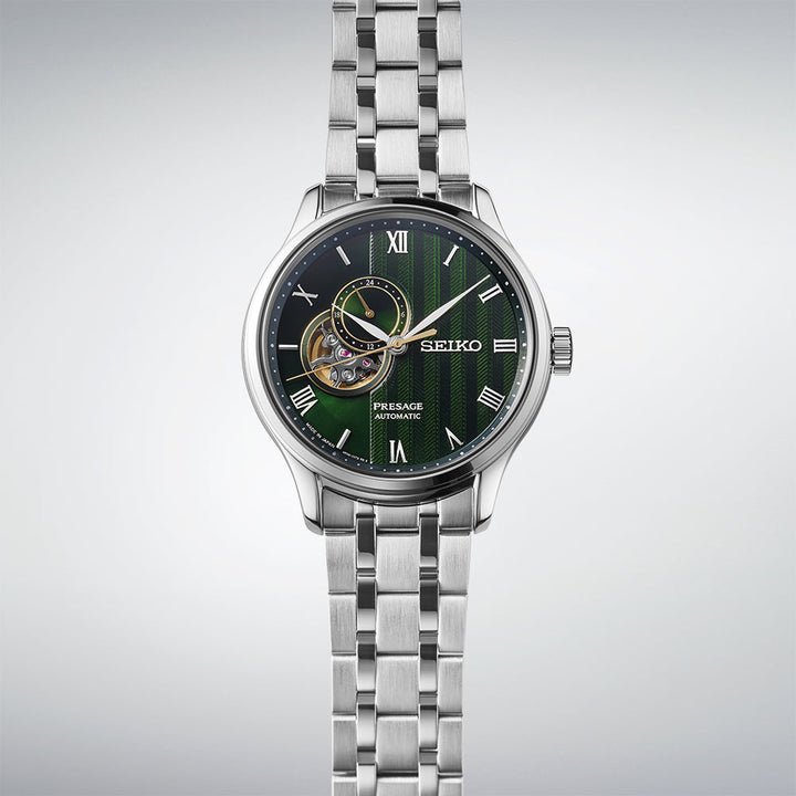 Seiko Presage ‘Japanese Zen Gardens’ in Fern green - SSA463J1