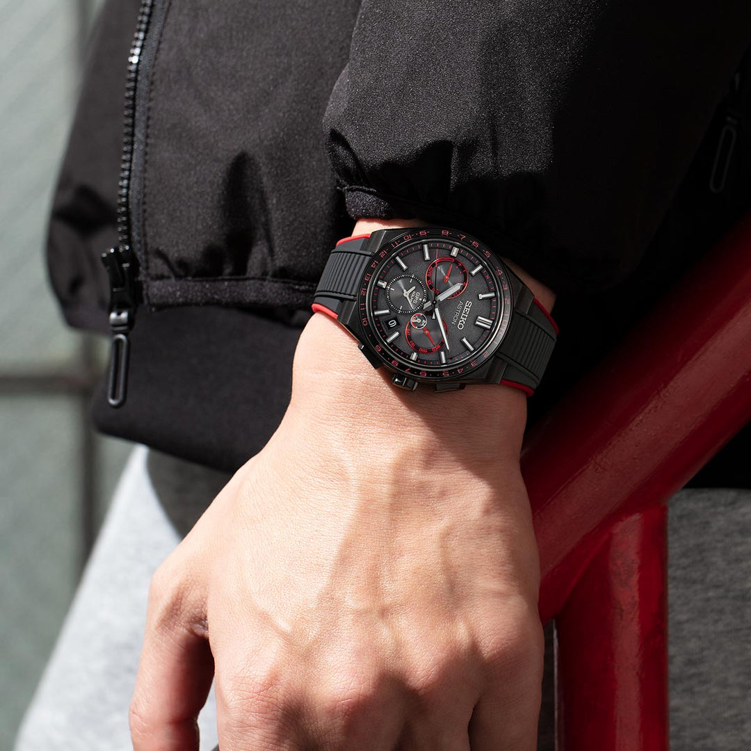 Astron ‘Redshift’ GPS Solar 5X Dual-Time Limited Edition - SSH137J1