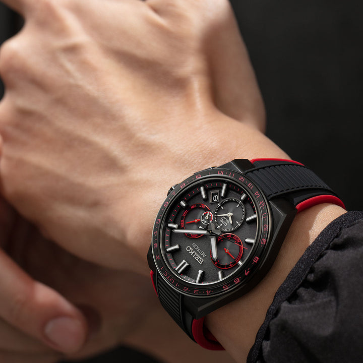 Astron ‘Redshift’ GPS Solar 5X Dual-Time Limited Edition - SSH137J1