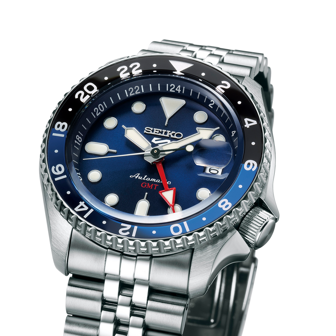 Seiko 5 Sports Blueberry GMT SKX Re-Interpretation - SSK003K1