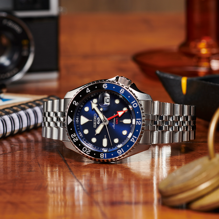 Seiko 5 Sports Blueberry GMT SKX Re-Interpretation - SSK003K1