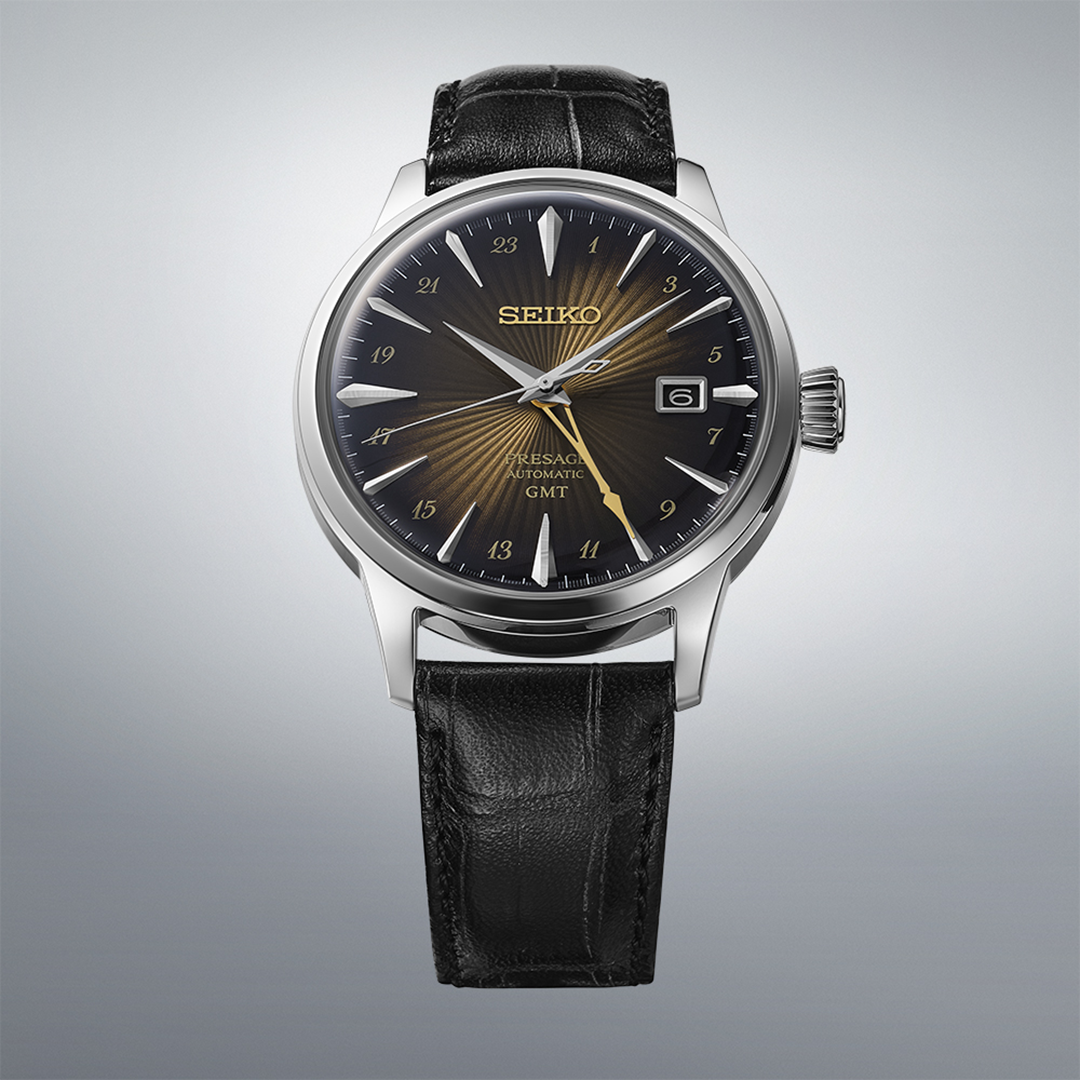 Presage ‘Rusty Nail’ Cocktail Time GMT - SSK039J1