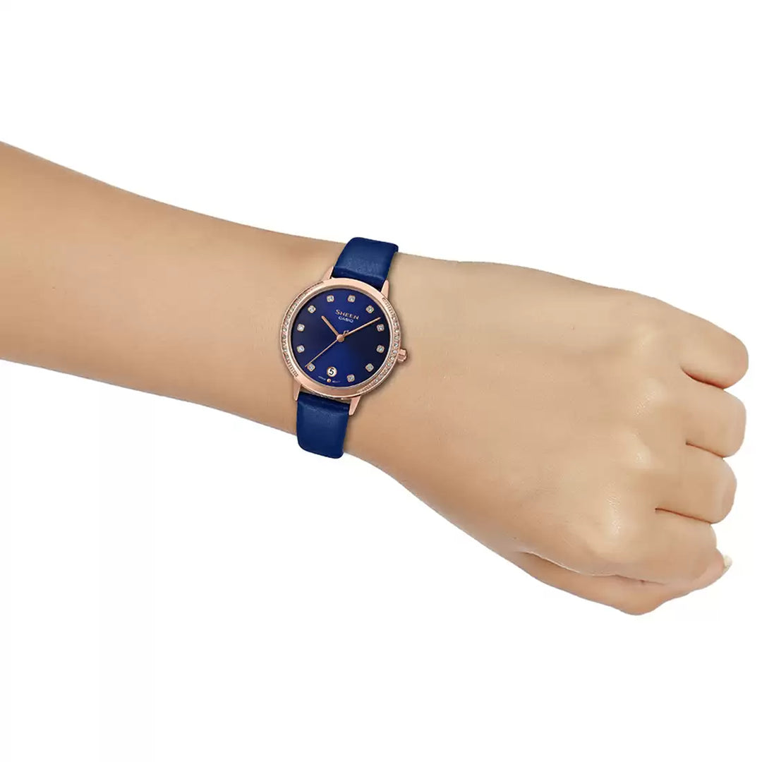 Casio Sheen SHE-4056PGL-2AUDF Analog Women's Watch