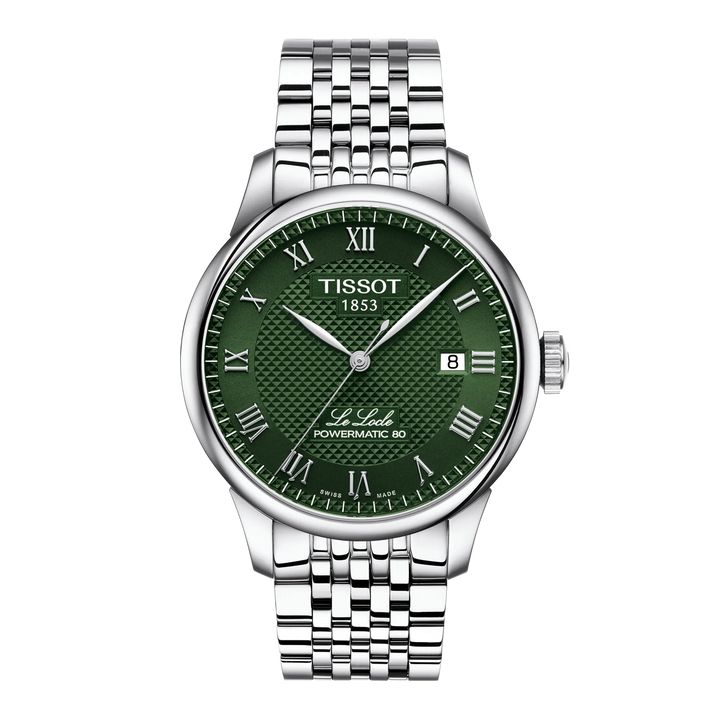 Tissot Le Locle Powermatic 80 Green Dial Automatic Watch