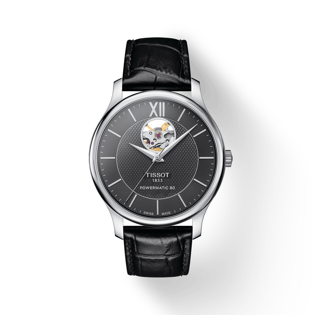 Tissot Tradition Powermatic 80 Open Heart T063.907.16.058.00