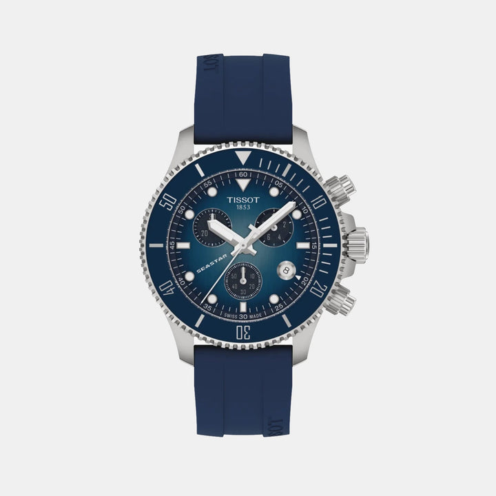 Tissot T1202171704100 Blue Dial Women&