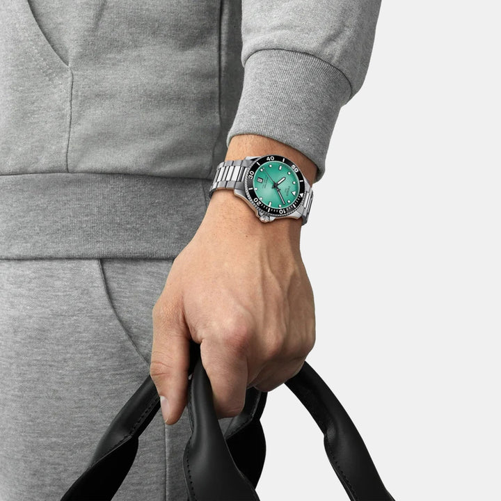 Tissot T1204101109100 Green Dial Men&