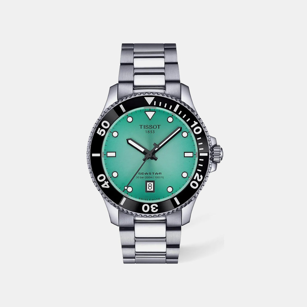 Tissot T1204101109100 Green Dial Men&