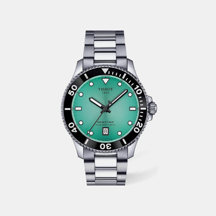 Tissot T1204101109100 Green Dial Men&