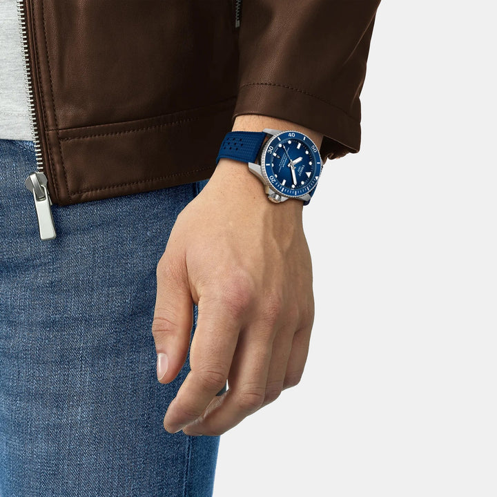 Tissot T1209071704100 Blue Dial Men&