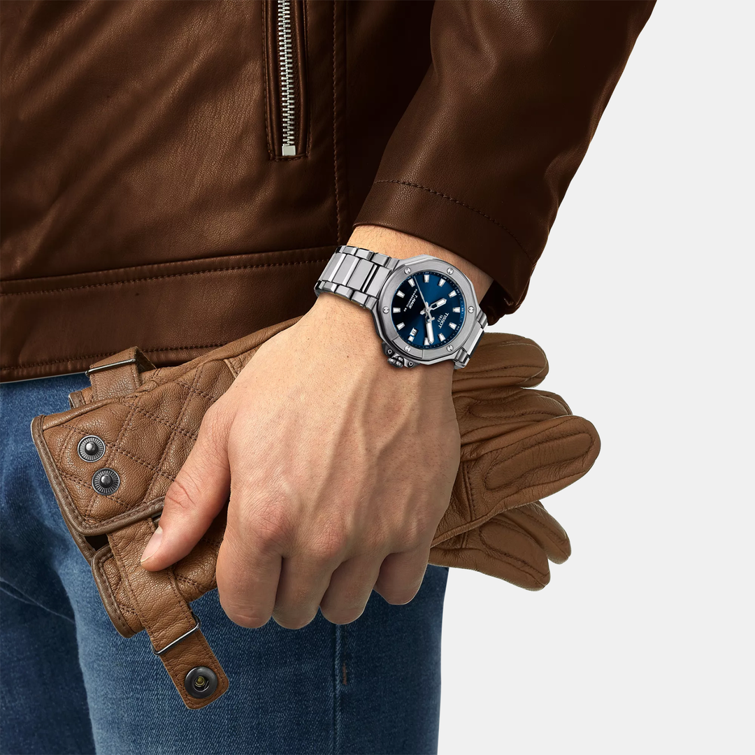 Tissot T1418071104100 Blue Dial Men&