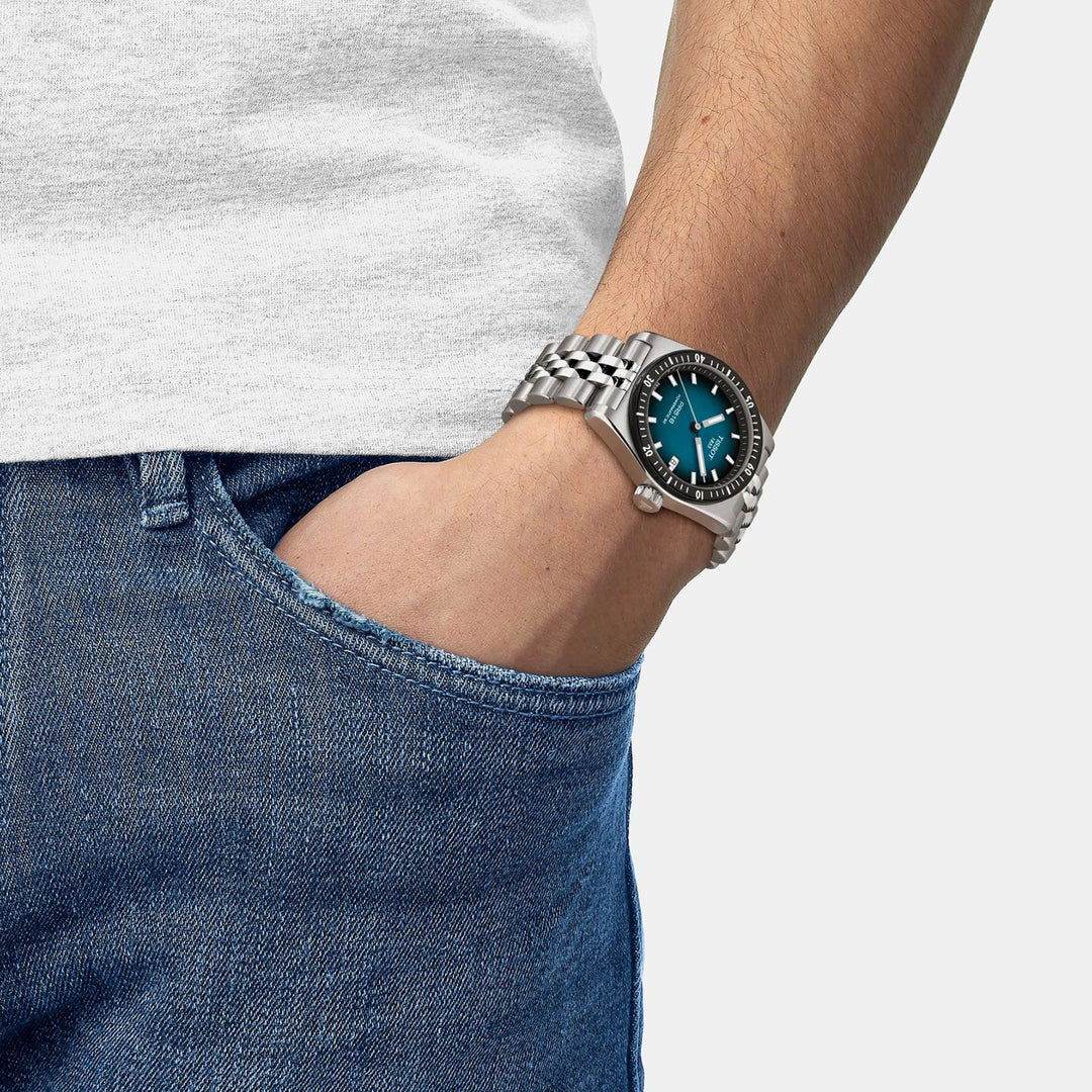 Tissot PR 516 T1494071104100 Blue Dial Unisex Watch