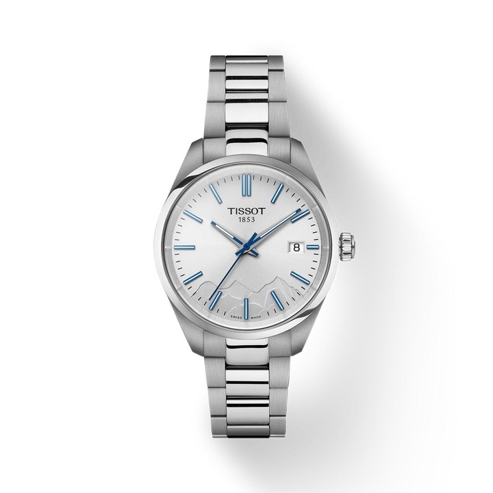 Tissot PR 100 Jungfraubahn Quartz 34mm Elegant Swiss Watch