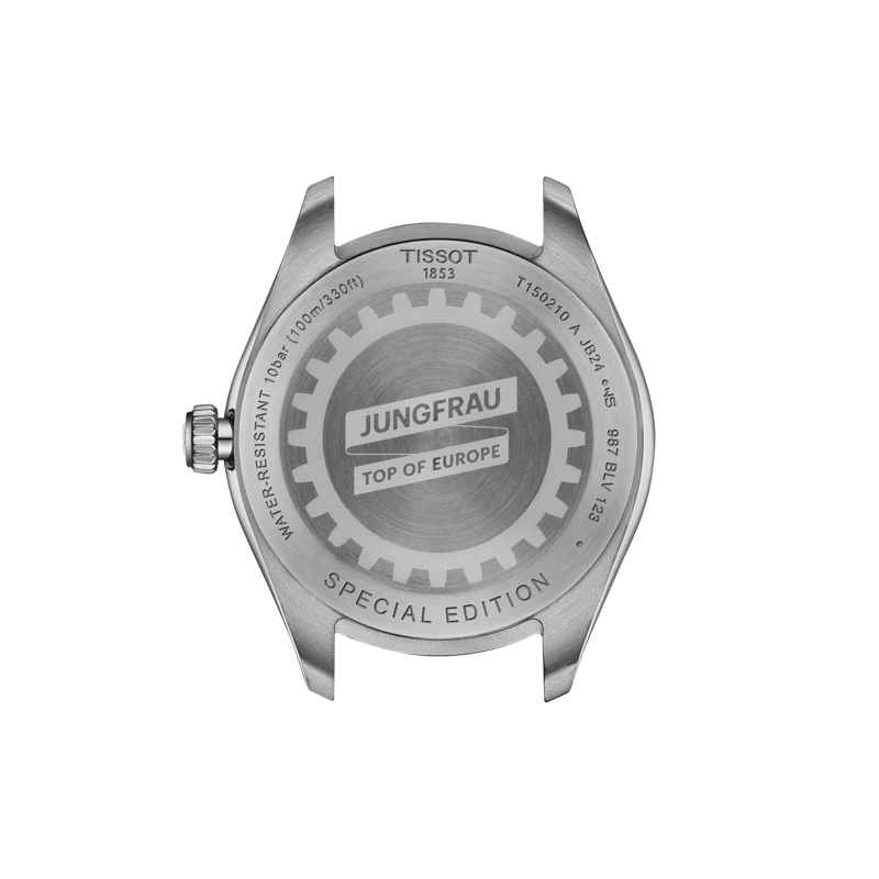 Tissot PR 100 Jungfraubahn Quartz Watch 34mm - Elegant Swiss Style