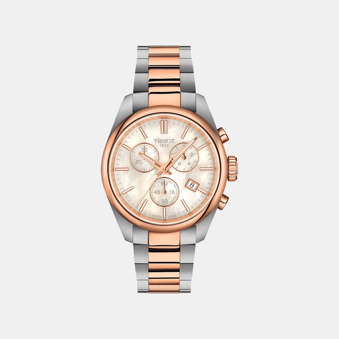 Tissot T1502172211100 Mother Of Pearl Dial Women&