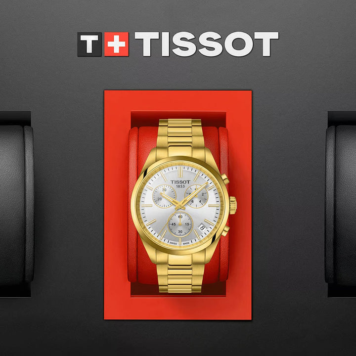 Tissot PR 100 T1504173303100 Silver Dial Men&