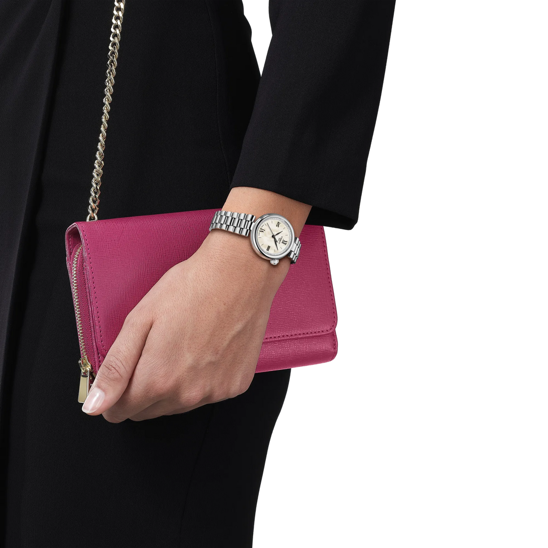 Elegant Mother-of-Pearl Tissot Desir Watch for Women