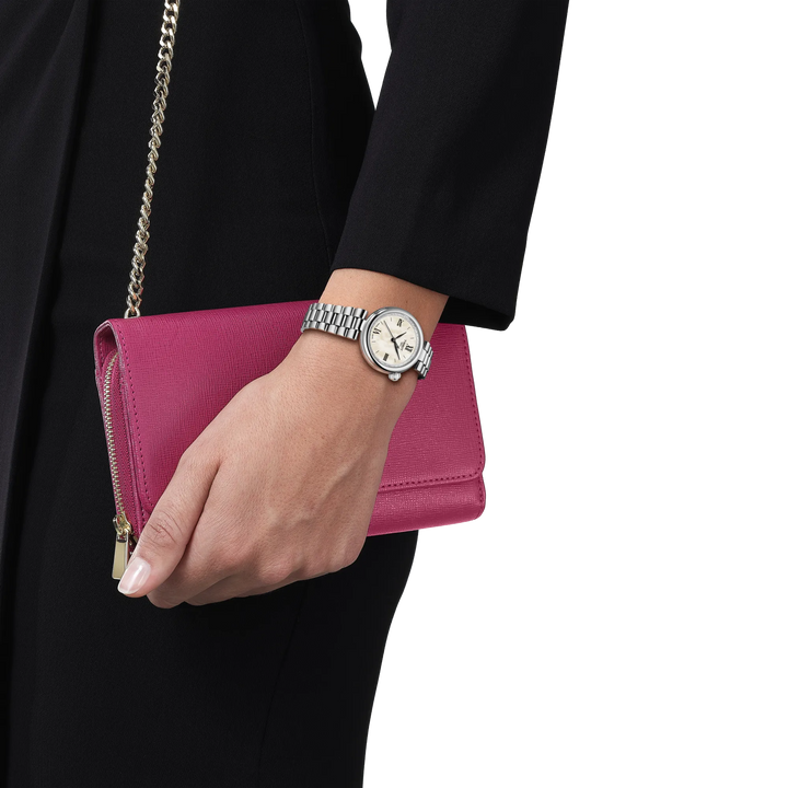 Elegant Mother-of-Pearl Tissot Desir Watch for Women