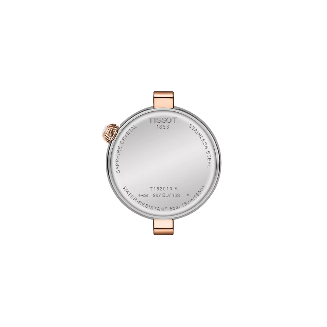Elegant Tissot Desir Watch with Mother of Pearl Dial