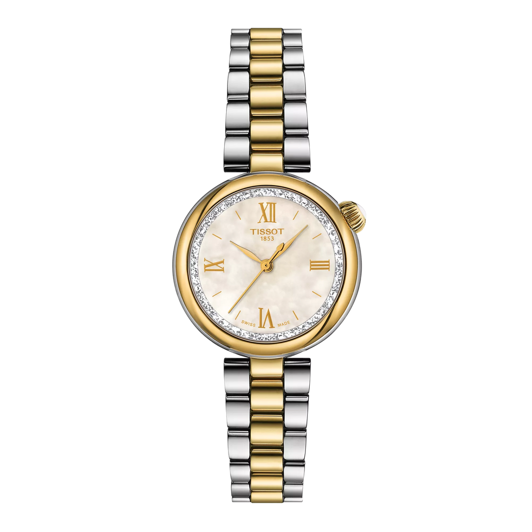 Elegant Tissot Desir Women's Watch - Mother of Pearl Dial