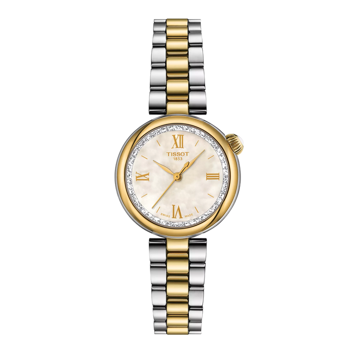 Elegant Tissot Desir Women's Watch - Mother of Pearl Dial