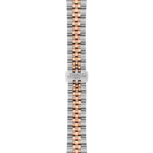 Elegant Tissot Ballade 34mm Stainless Steel Watch with Gold Accents