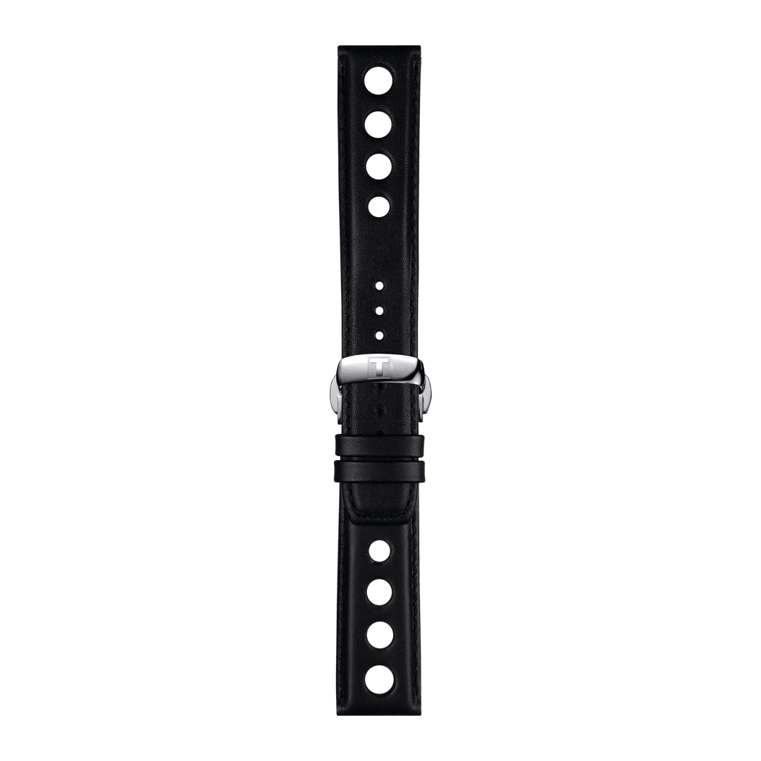 Tissot Official Black Leather Strap Lugs 20 Mm T852.037.163