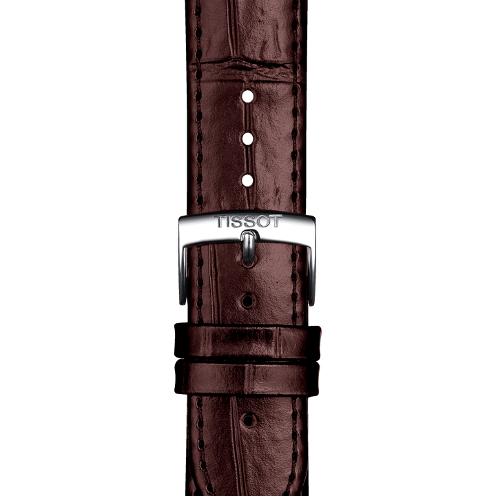 Tissot Official Brown Leather Strap Lugs 20 Mm T852.043.013