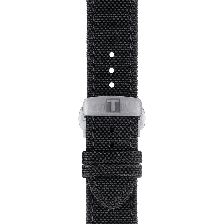 Tissot Official Black Fabric Strap Lugs 21 Mm T852.043.157