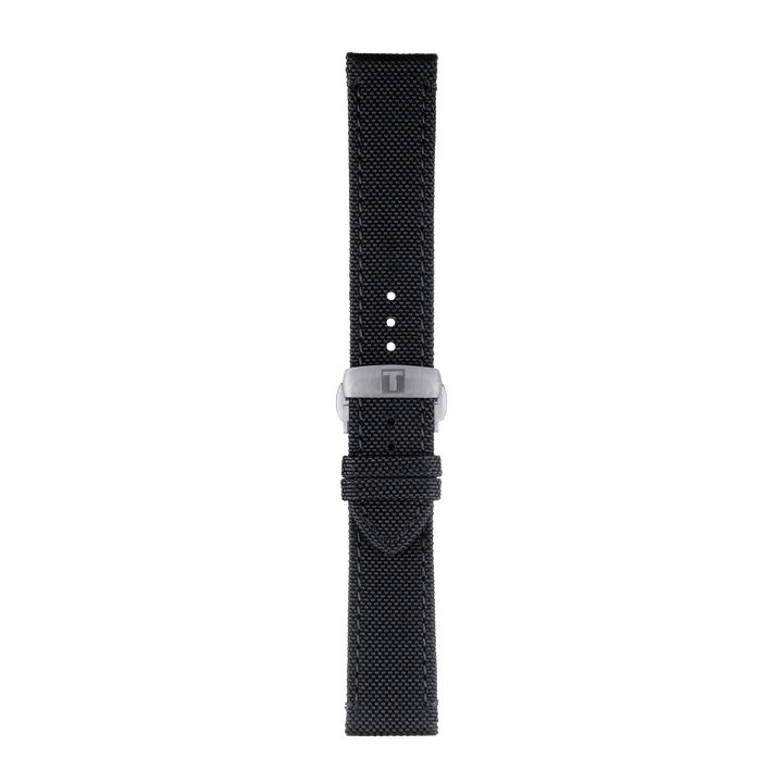 Tissot Official Black Fabric Strap Lugs 21 Mm T852.043.157