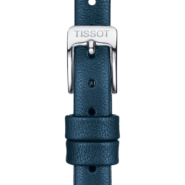 Tissot Official Blue Leather Strap Lugs 09 Mm T852.043.163