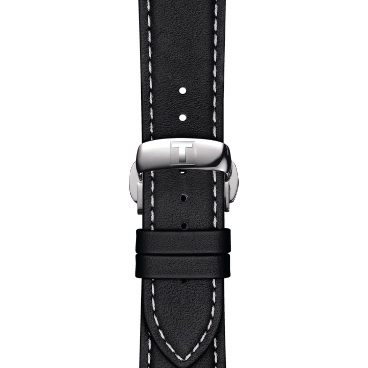 Tissot Official Black Leather Strap Lugs 21 Mm T852.044.599