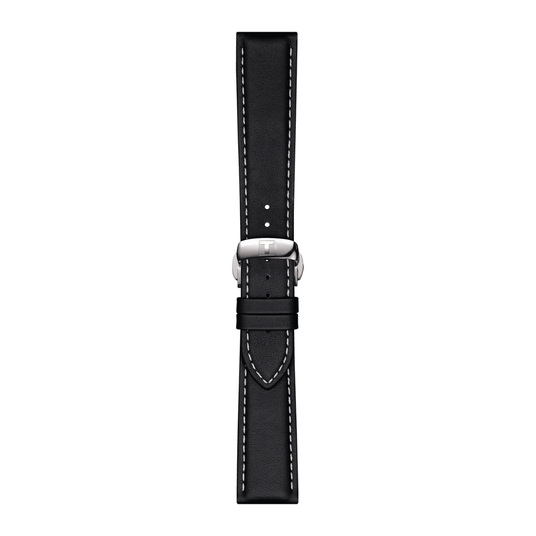 Tissot Official Black Leather Strap Lugs 21 Mm T852.044.599