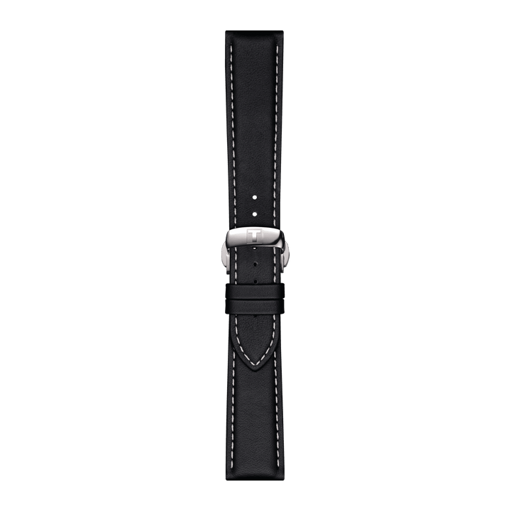 Tissot Official Black Leather Strap Lugs 21 Mm T852.044.599