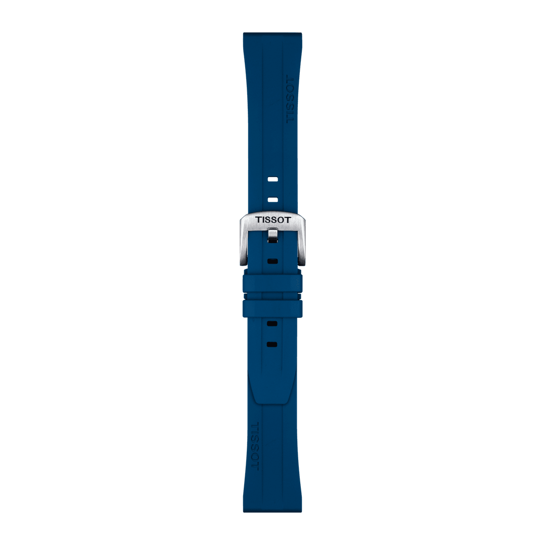 Tissot Official Blue Rubber Strap 20 Mm T852.044.837