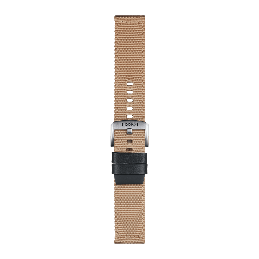 Tissot Official Beige Fabric Strap Lugs 22 Mm T852.046.752