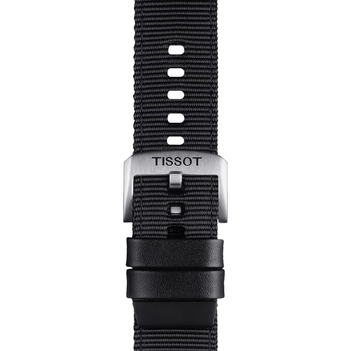 Tissot Official Black Textile Strap Lugs 22 Mm T852.046.769
