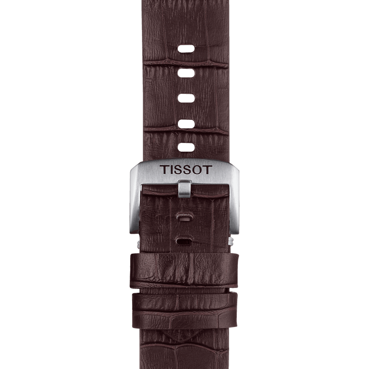 Tissot Official Brown Leather Strap Lugs 22 Mm T852.046.773