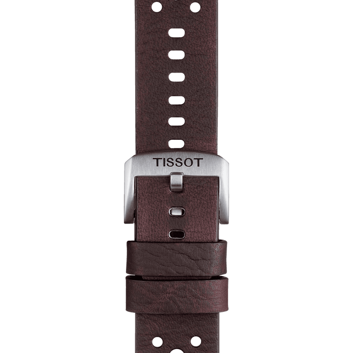 Tissot Official Brown Leather Strap Lugs 22 Mm T852.046.777