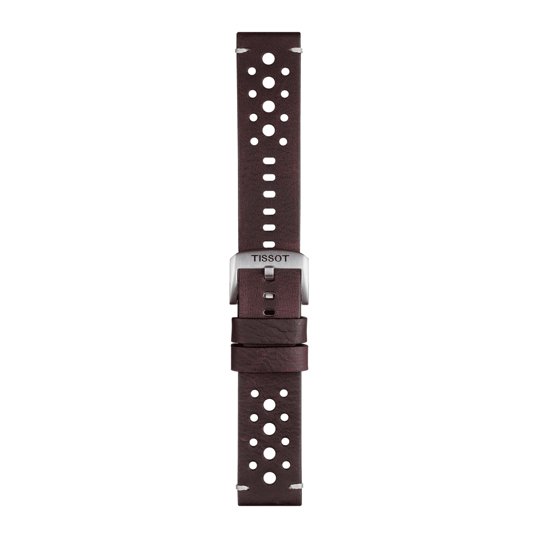 Tissot Official Brown Leather Strap Lugs 22 Mm T852.046.777
