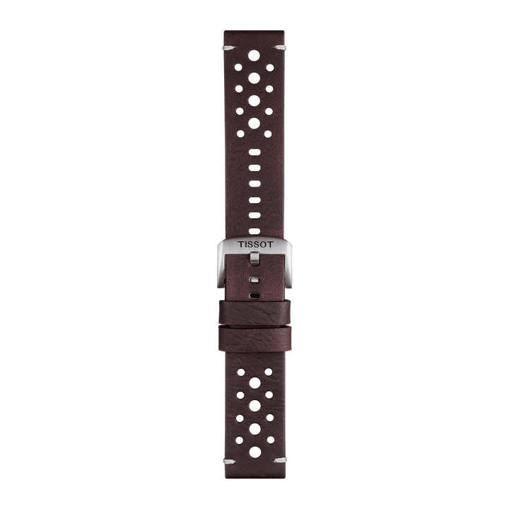Tissot Official Brown Leather Strap Lugs 22 Mm T852.046.777