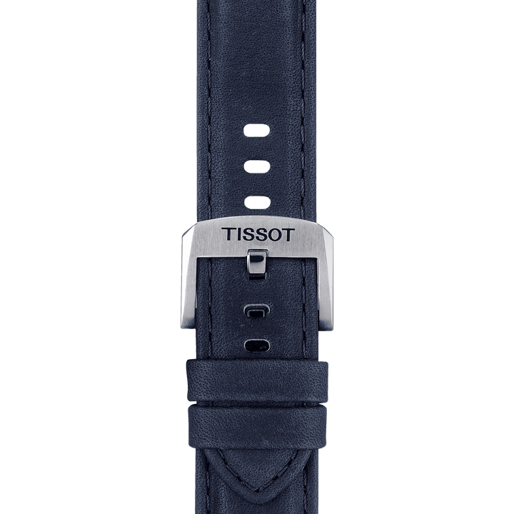 Tissot Official Blue Leather Strap Lugs 20 Mm T852.046.831