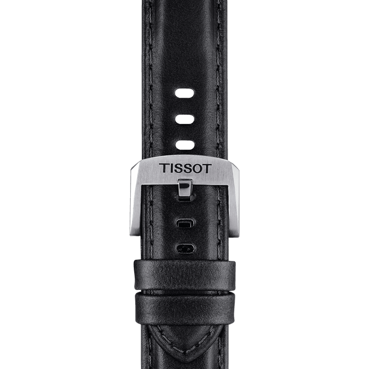 Tissot Official Black Leather Strap Lugs 20 Mm T852.046.834