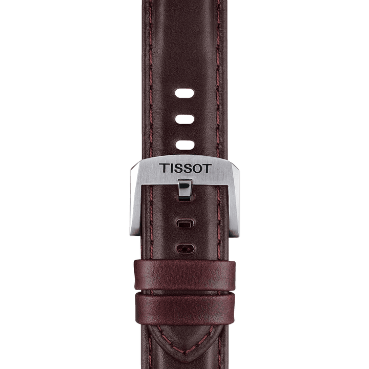 Tissot Official Brown Leather Strap Lugs 20 Mm T852.046.836