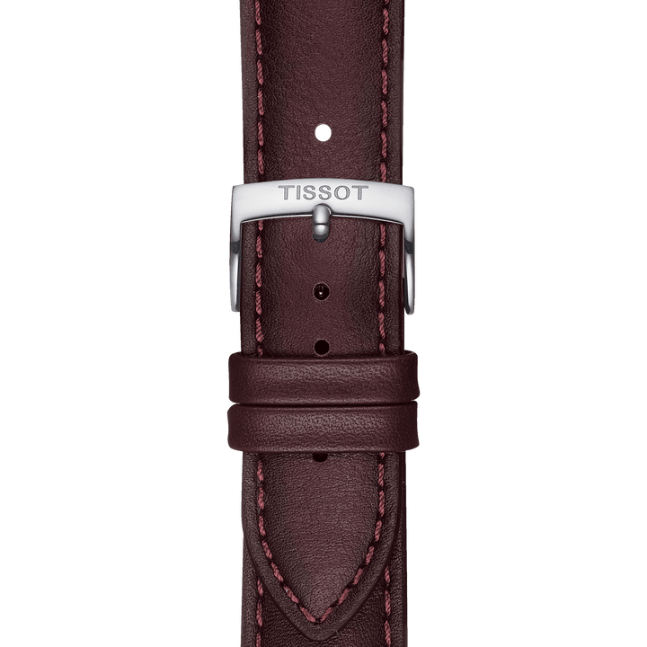 Tissot Official Brown Leather Strap Lugs 20 Mm T852.046.838