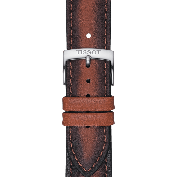 Tissot Official Brown Leather Strap Lugs 20 Mm T852.046.842